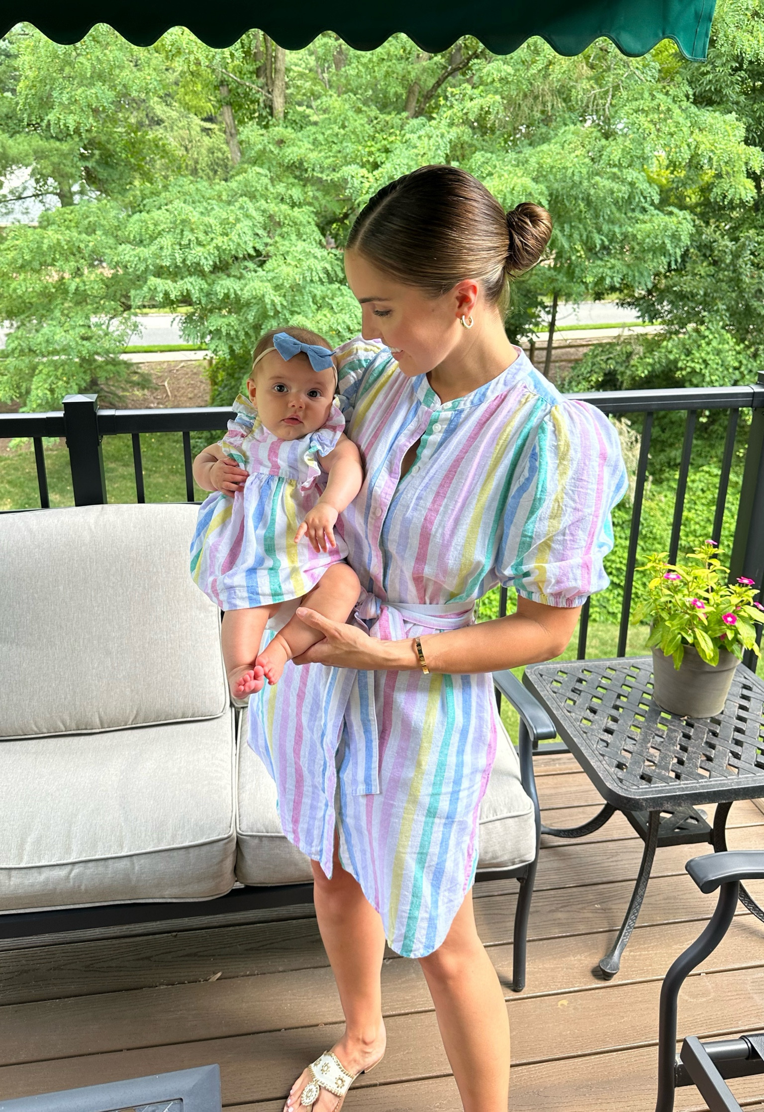 Matching summer dresses with my little one💜🩷🩵

#LTKSaleAlert #LTKFamily #LTKBaby