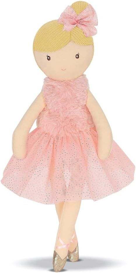 Bearington Lil' Ballerina Blonde Soft Plush Ballet Doll, 16.5 Inch | Amazon (US)