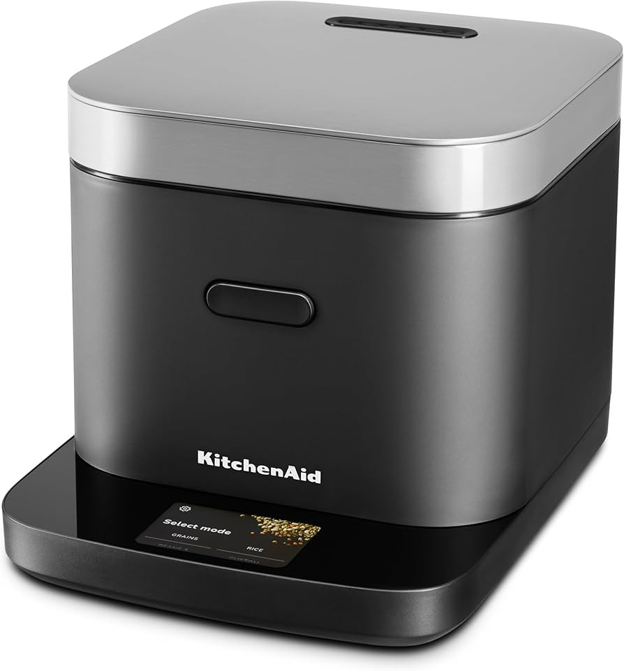 KitchenAid Compact Grain & Rice Cooker, KGC2154, Black Matte | Amazon (US)