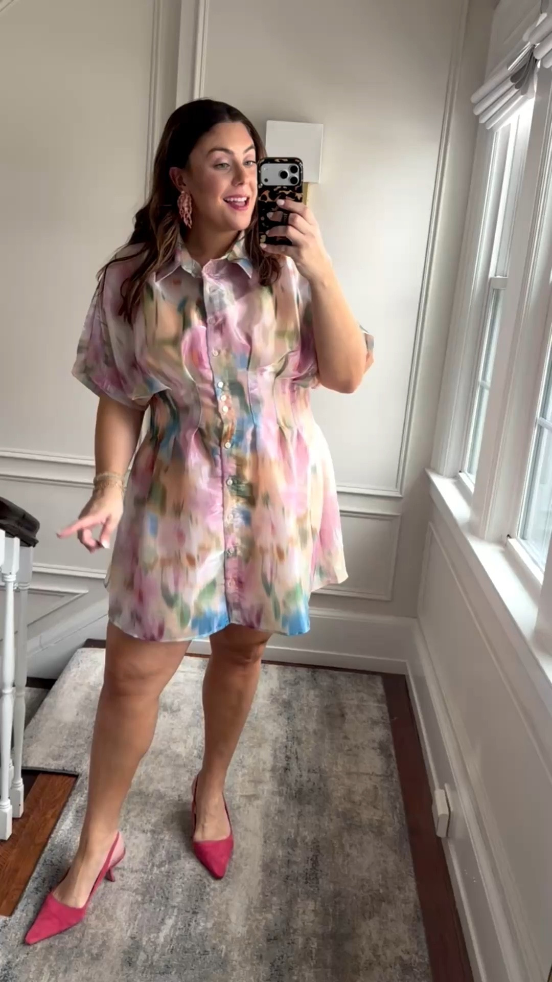 Wearing size 2X in spring dress from @Anthropologie - use CARALYN20 for 20% off $100+ through 3/8. Spring dress - Mother’s Day brunch dress - Easter dress

#LTKSeasonal #LTKMidsize #LTKSaleAlert