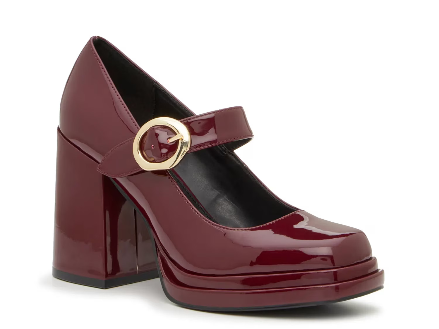 Steve Madden Nabella Mary Jane Pump | Women's | Burgundy | Size 7.5 | Pumps | Mary Jane | DSW