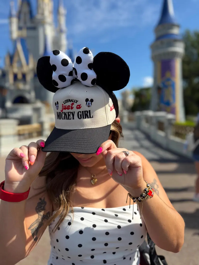 Theme Park Hat | Disney inspired Hat | Magical Embroidered Hat | Etsy (Global)