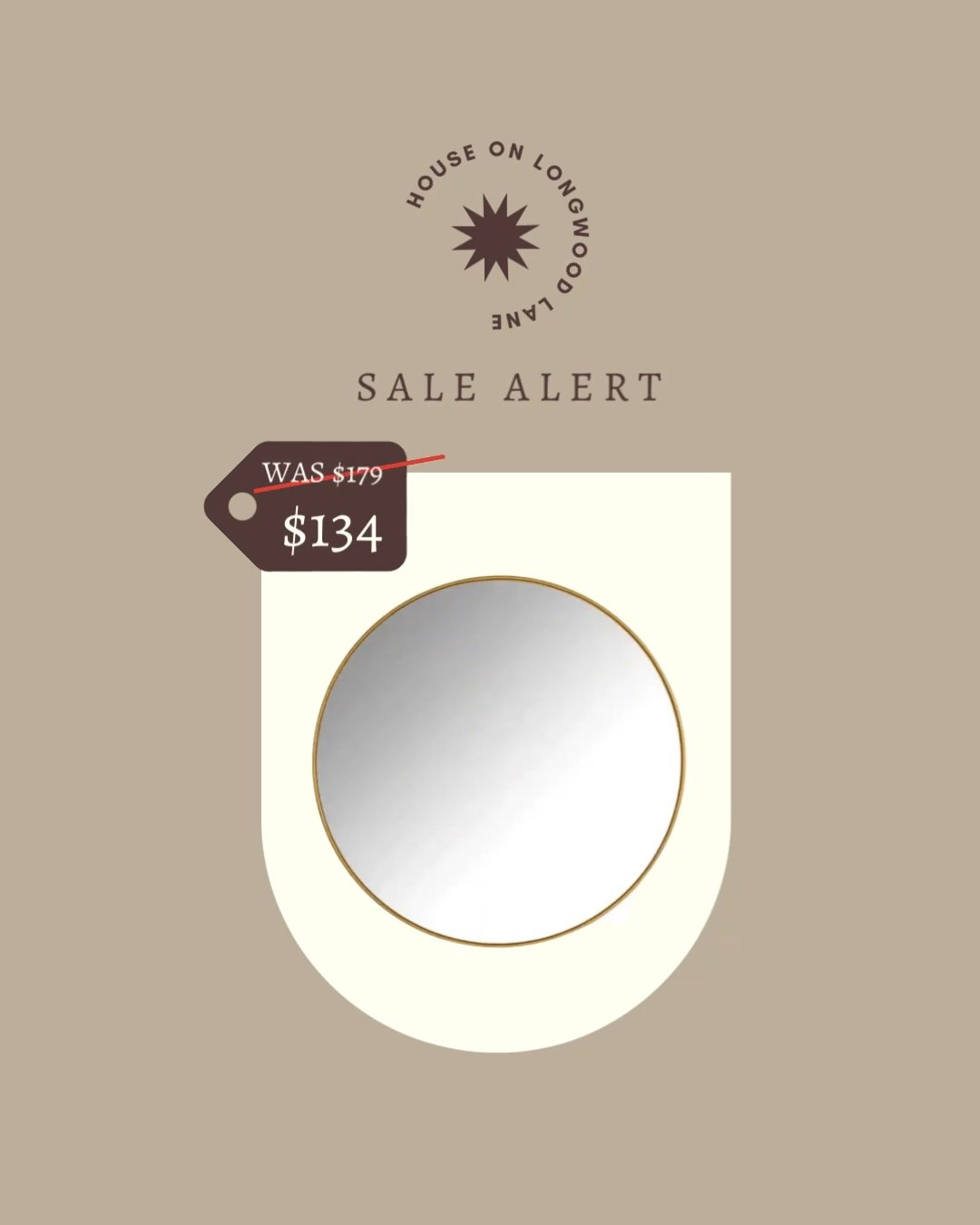 Save 25% OFF! Extra Large Round Gold Classic Accent Mirror from Home Depot is on sale. Great piece for any room! 

#LTKsalealert #LTKSeasonal #LTKhome