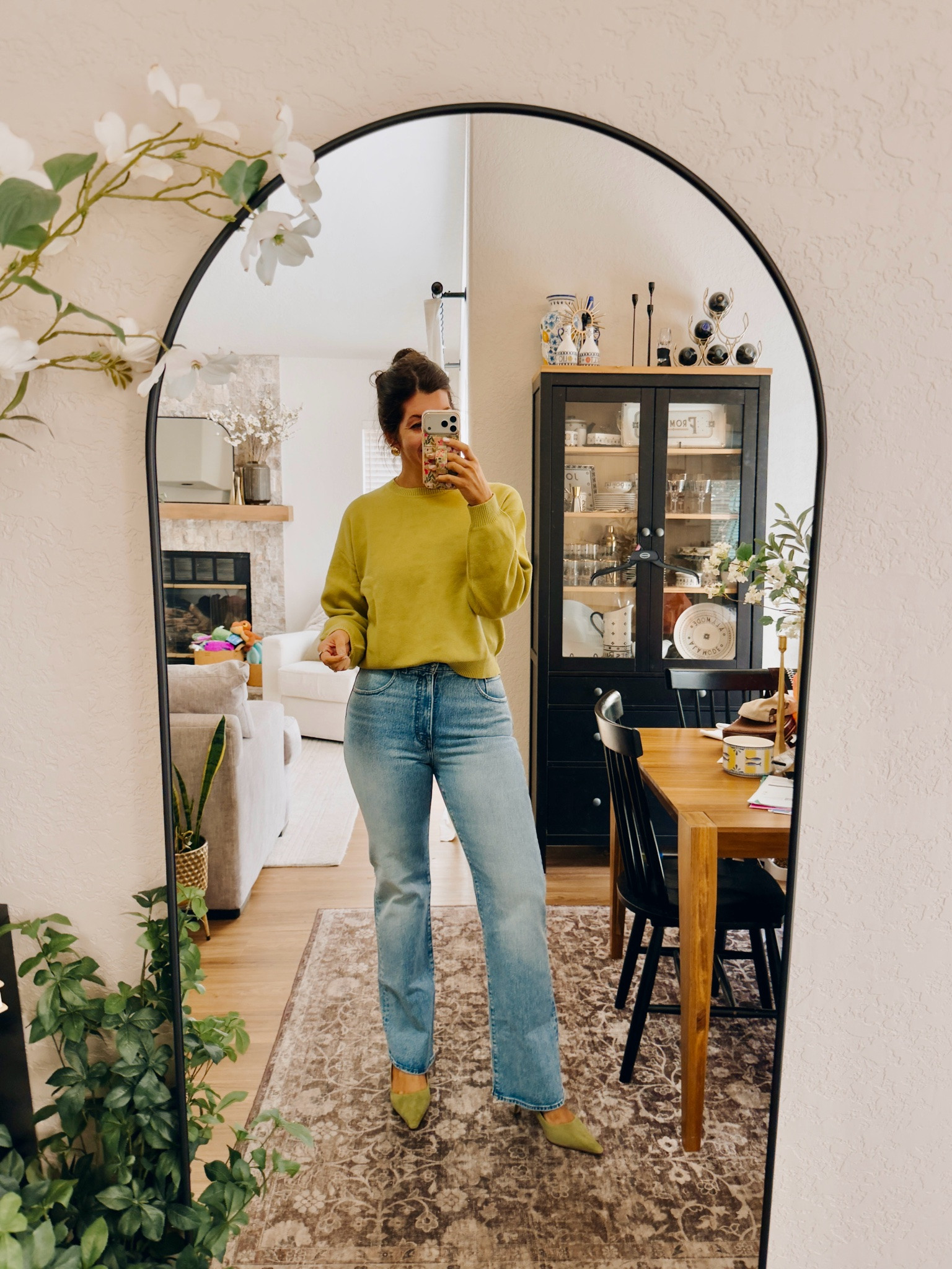 Fall fashion on sale
In a medium tall sweater 
28 curvy in boot cut jeans

#LTKMidsize #LTKTall #LTKSaleAlert