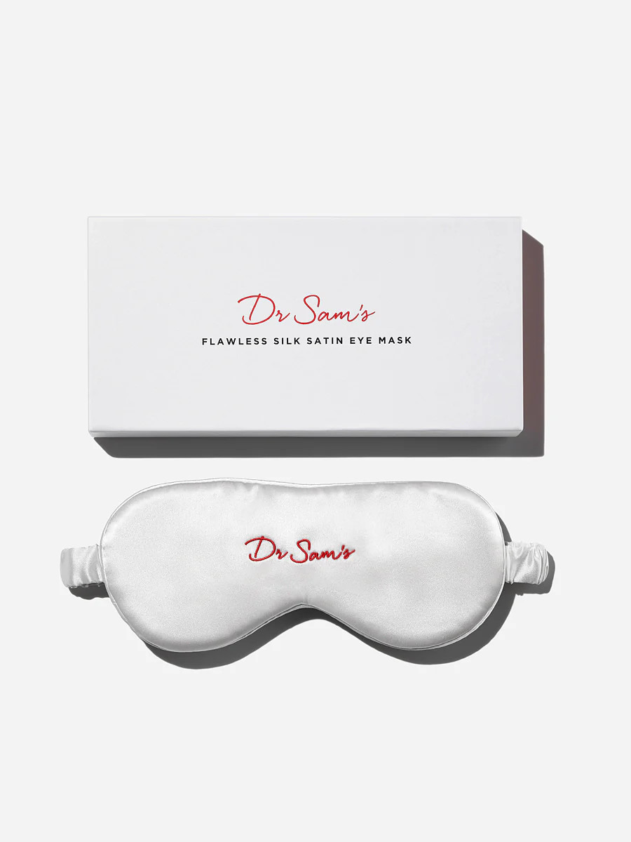Flawless Silk Satin Eye Mask | Dr Sam's