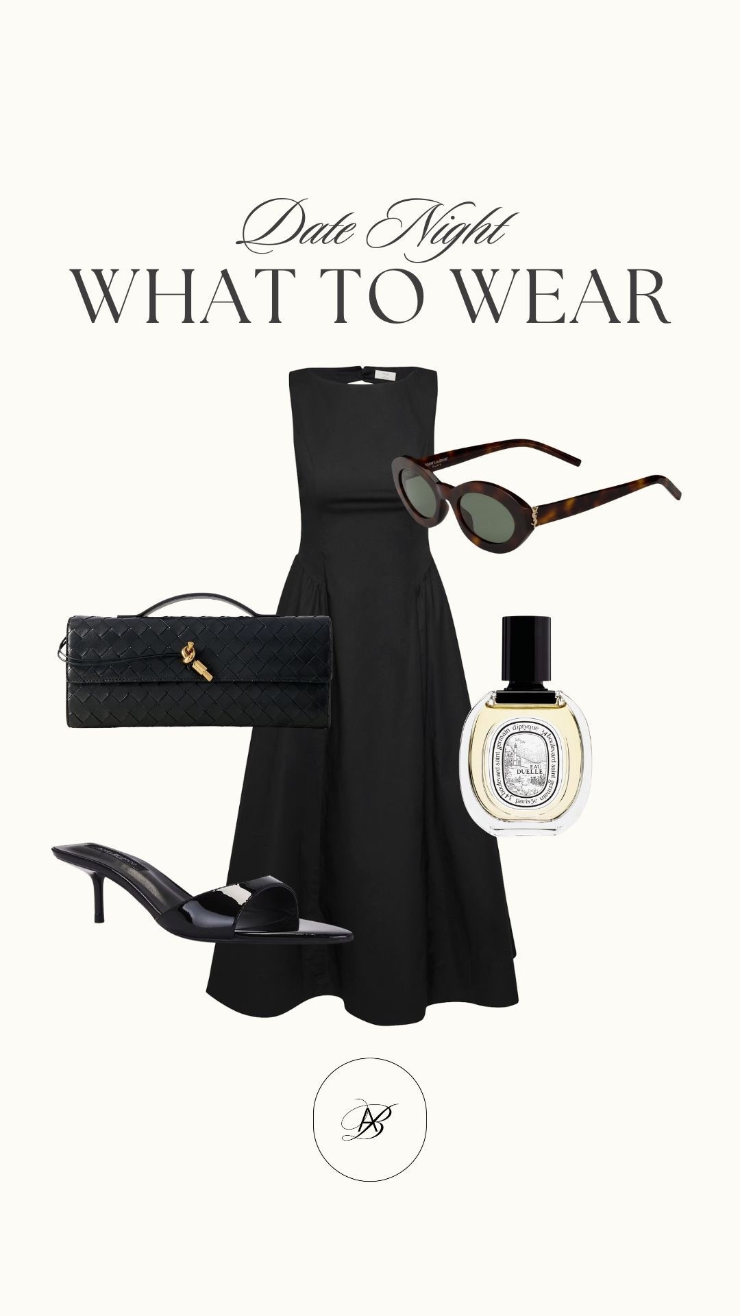 Elevated date night outfit inspo 🖤 date night look, date outfit, midi dress, black heels, woven clutch  

#LTKootd #LTKSeasonal #LTKgrwm
