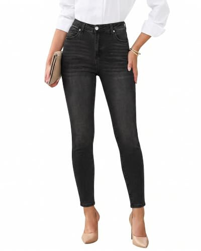 GRAPENT Skinny Jeans for Women High Waist Stretchy Classic High Rise Slimming Jeggings Denim Trou... | Amazon (US)