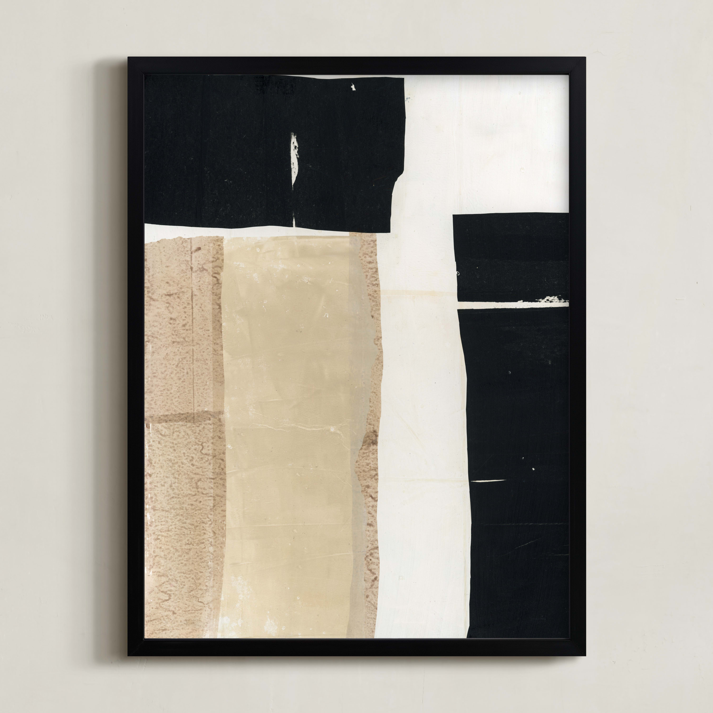 "At The Door II" - Mixed Media Limited Edition Art Print by Jennifer Daily. | Minted