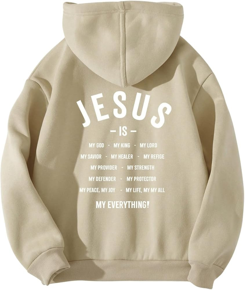 GORGLITTER Boy's Cool Hoodies Letter Graphic Long Sleeve Pullover Tops | Amazon (US)