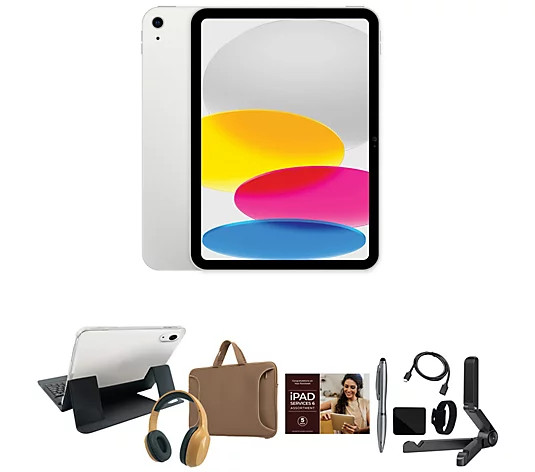 Apple iPad 10.9" 10th Gen 64GB Wi-Fi with Accessories and Voucher | QVC