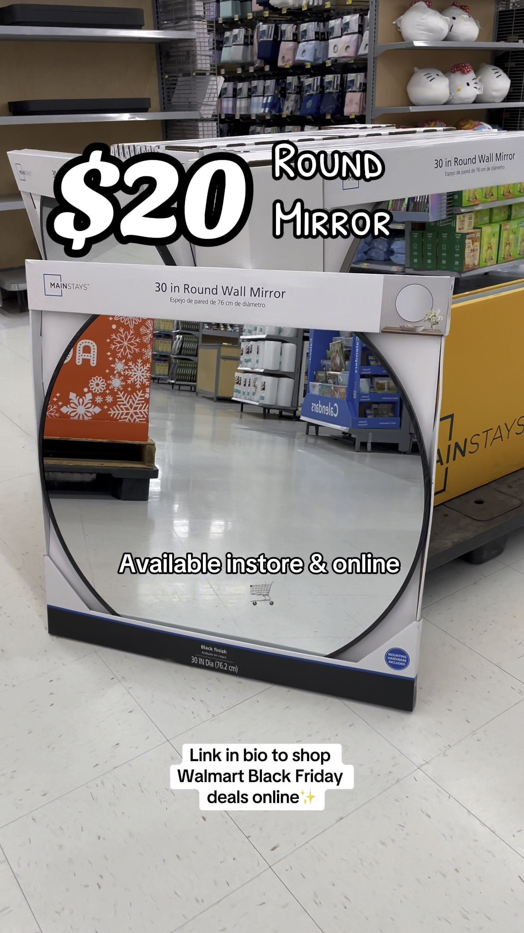 $20 ROUND MIRROR 🤩😍

#LTKHolidaySale #LTKGiftGuide #LTKCyberWeek