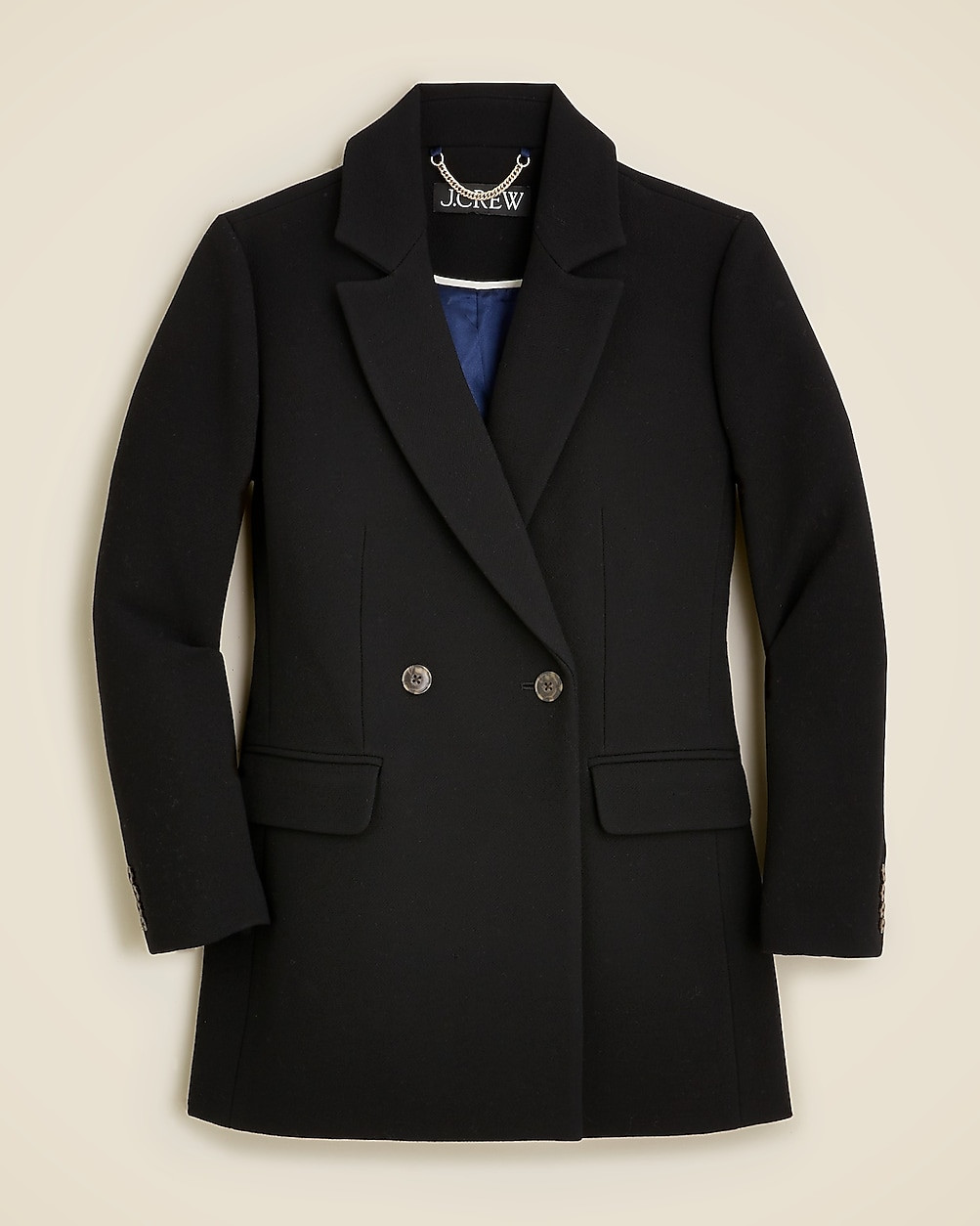 Evening blazer-jacket in Italian double-cloth wool blend | J. Crew US