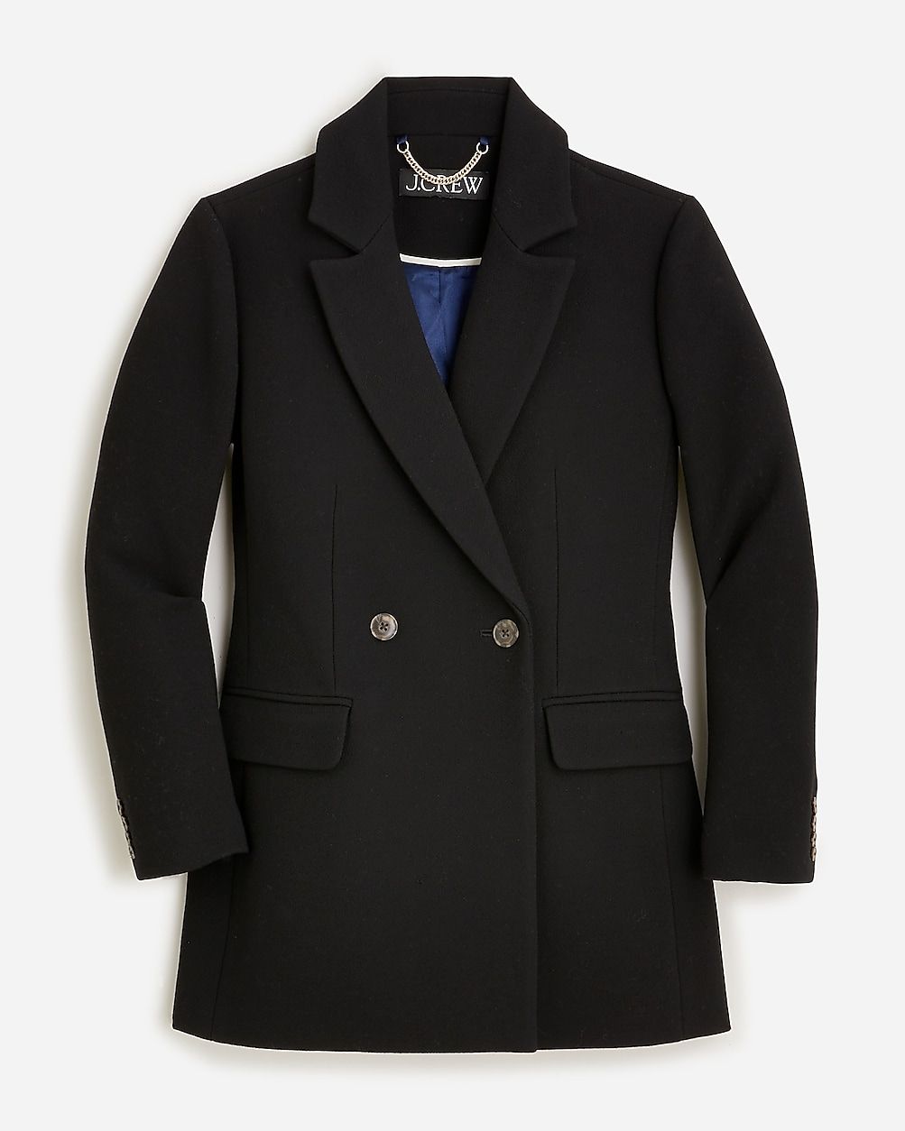 Evening blazer-jacket in Italian double-cloth wool blend | J.Crew US