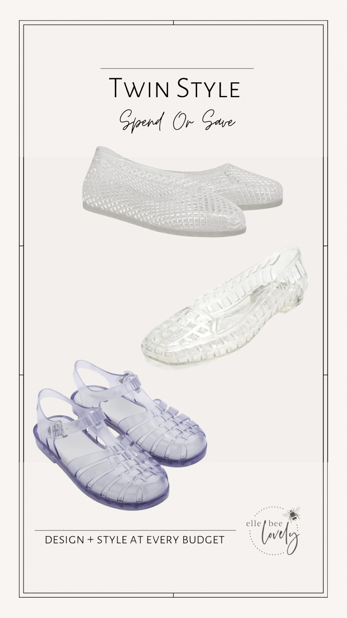 Jellies! Our favorite childhood shoe is back and a little more grown up … today’s Twin Style is the jelly summer sandal! 

#LTKSeasonal #LTKshoecrush #LTKstyletip