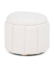 18in Quilted Storage Ottoman | Global Home | Marshalls | Marshalls