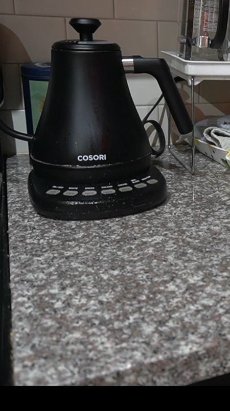 Cosori electric kettle I use. Great gift for Mother’s Day. 

#LTKfindsunder50 #LTKGiftGuide #LTKVideo