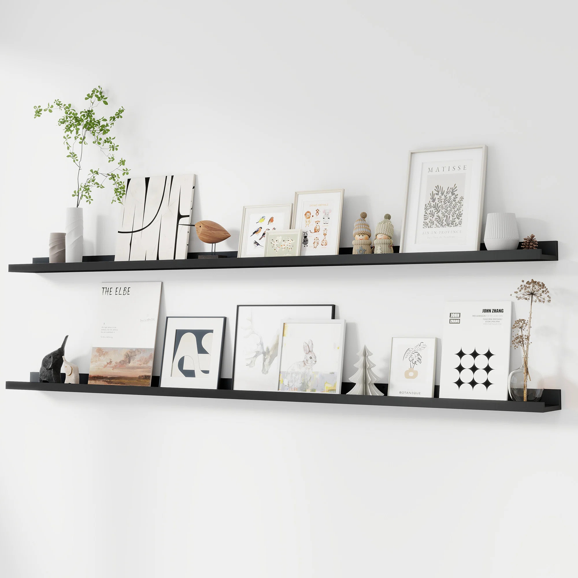 Darlicia 2 Piece Picture Ledge Wall Mounted Shelf | Wayfair North America