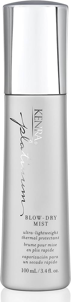 Kenra Platinum Blow-Dry Mist | Ultra-Lightweight Thermal Protectant | Detangles, Smooths, & Softe... | Amazon (US)