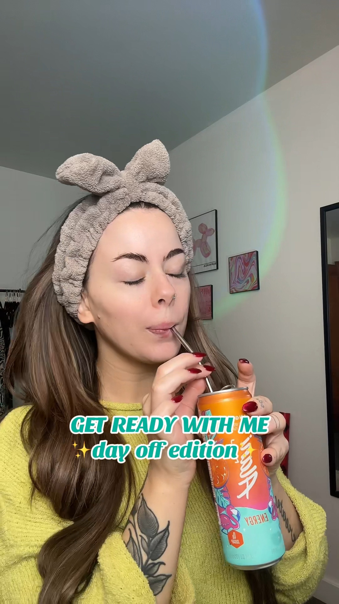 GRWM day off edition 🧡🩵💛

#LTKBeauty #LTKStyleTip #LTKFindsUnder50