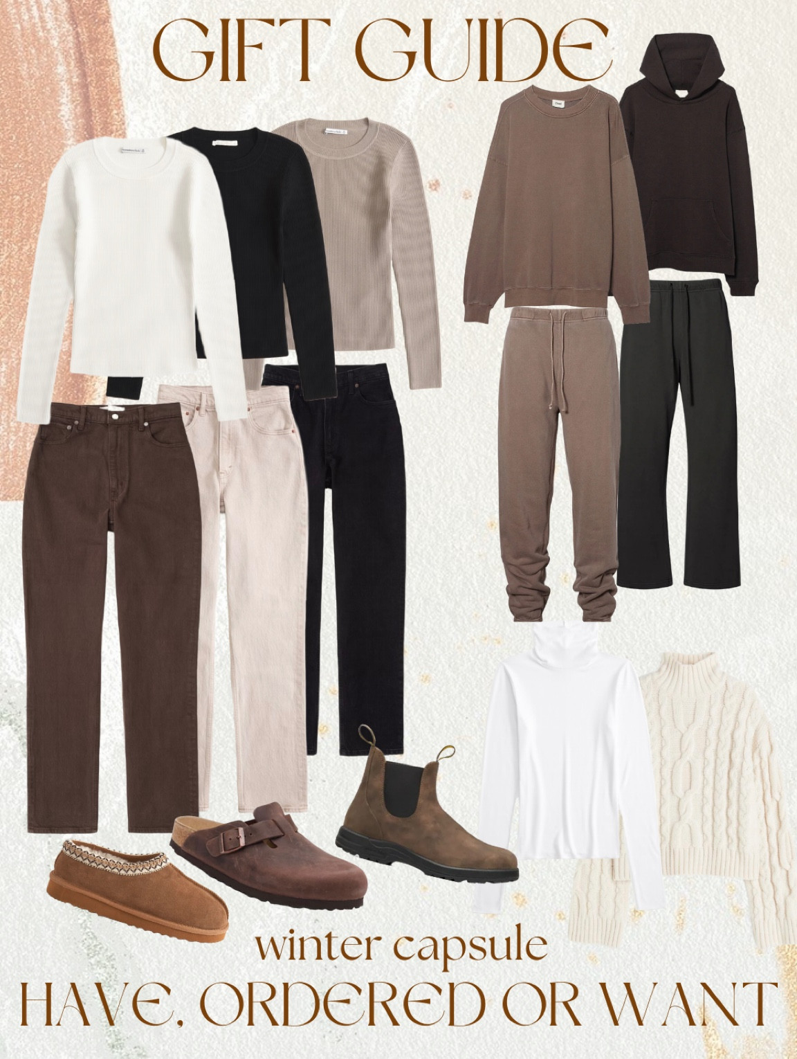 Winter capsule wardrobe 

#LTKCyberWeek #LTKfindsunder50 #LTKSeasonal