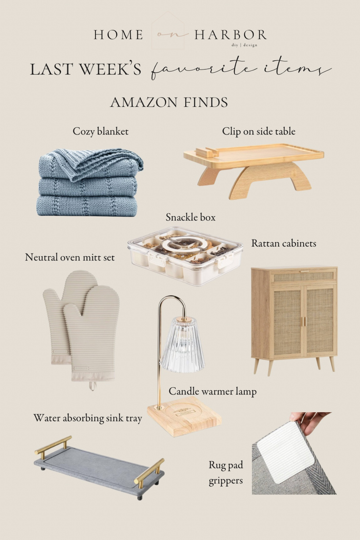 Last week’s Amazon top sellers! A great snack hack, furniture find, home essentials and more! 


#amazonhome 


#LTKStyleTip #LTKHome #LTKSeasonal