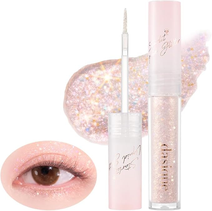 dasique Starlit Jewel Liquid Glitter (04 Rose Quartz) | Twinkle Glitter Shadow | Korean Makeup | ... | Amazon (US)
