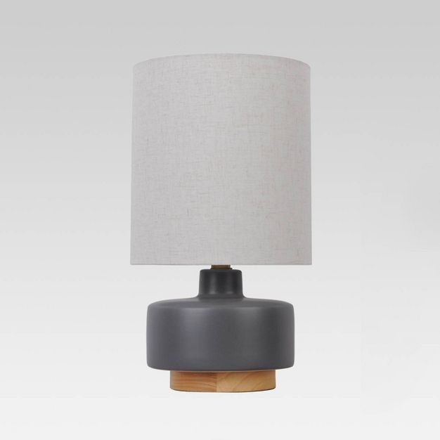Ceramic Table Lamp with Wood Base - Project 62™ | Target