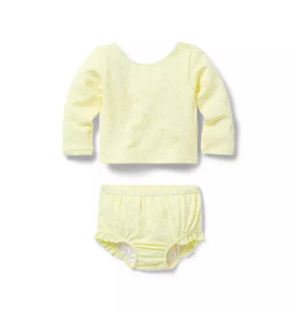 Baby Eyelet Rash Guard 2-Piece Swimsuit | Janie and Jack