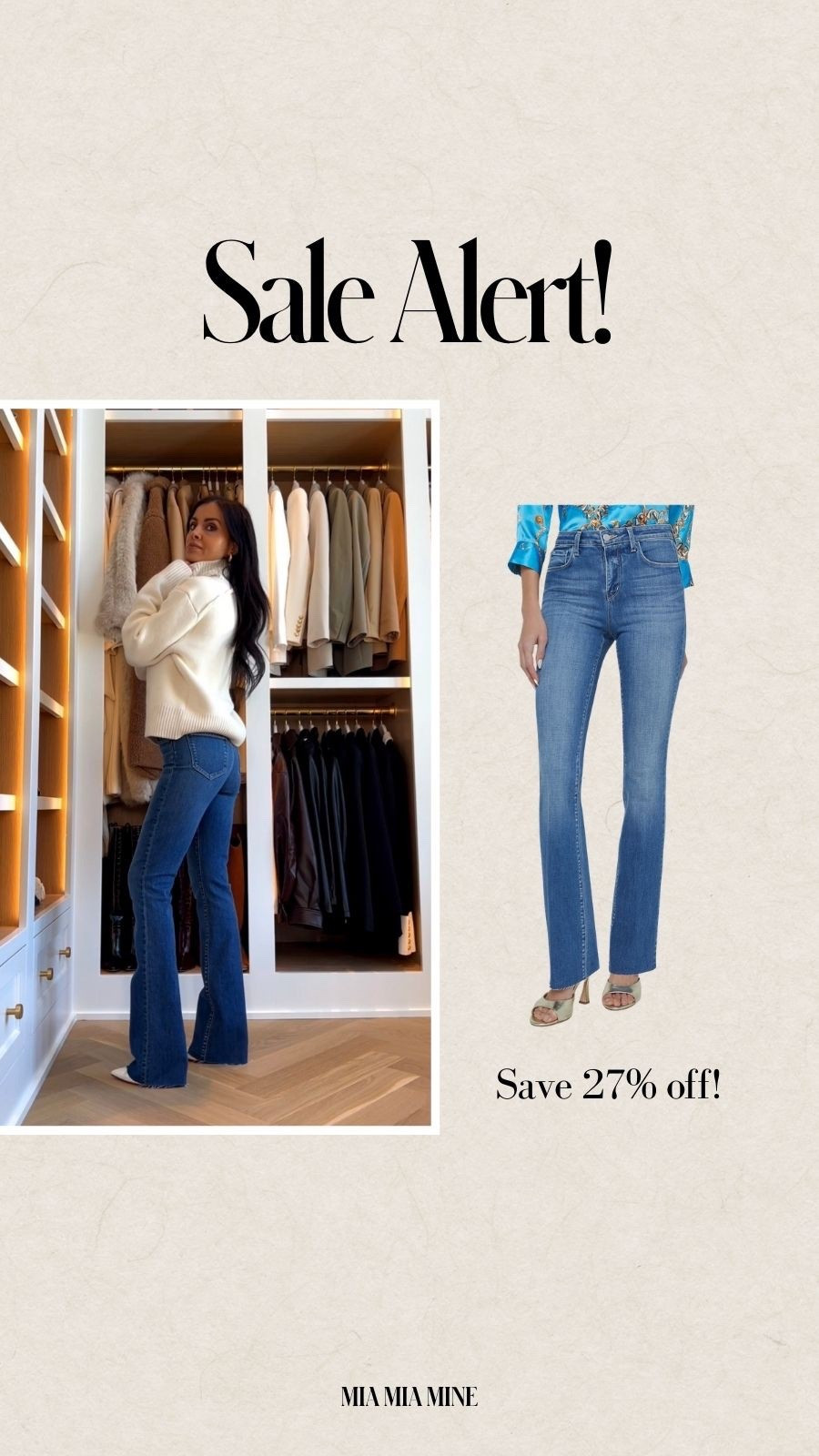 Nordstrom spring sale! Save 25% off all my favorite denim brands. These l’agence Ruth jeans are so slimming and can go from work to a night out. The lighter wash is on sale!

#LTKOver40 #LTKWorkwear #LTKSaleAlert