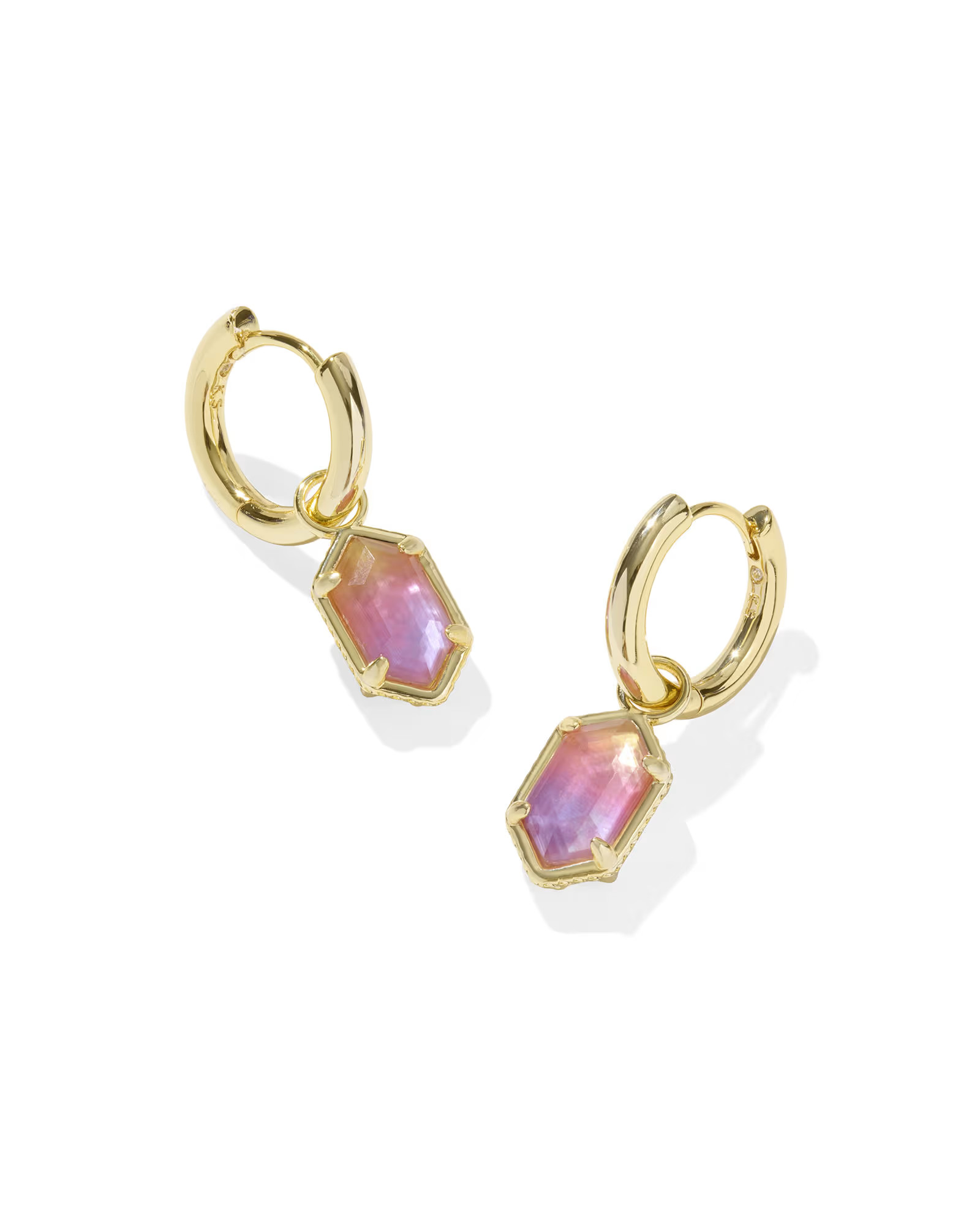 Hallie Gold Huggie Earrings | Kendra Scott