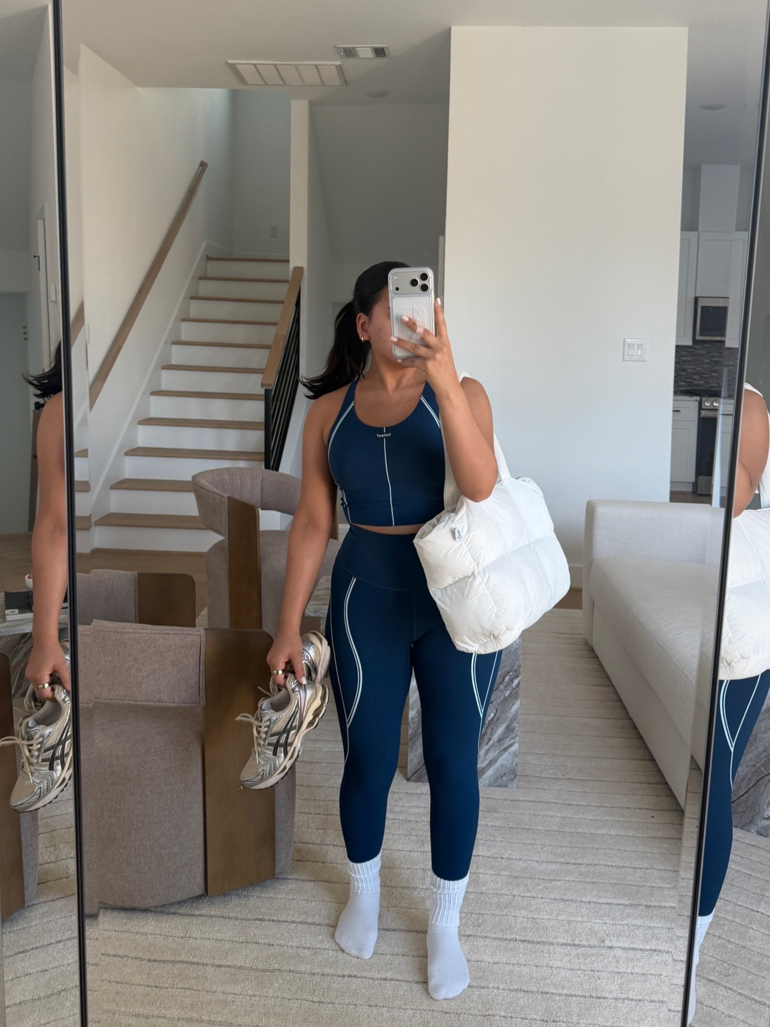 Set: small
Sneakers: 6.5 women 
Grip socks 
Puffer tote bag

#LTKgrwm #LTKootd #LTKActive