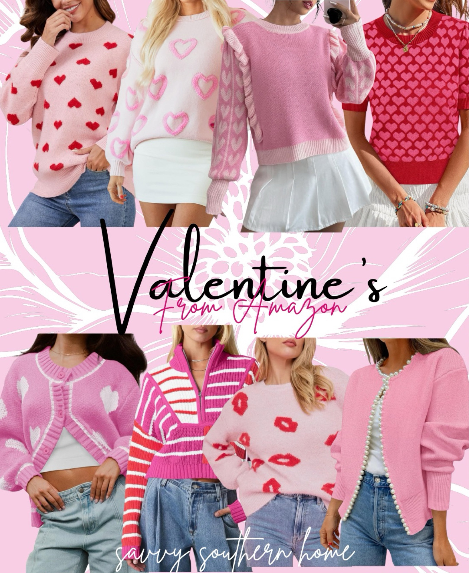 The cutest Valentine’s Sweaters from Amazon! Ordering the Lips. Sweater for my school Valentine’s party! ♥️❤️💋

#LTKFindsUnder50 #LTKSeasonal #LTKParties