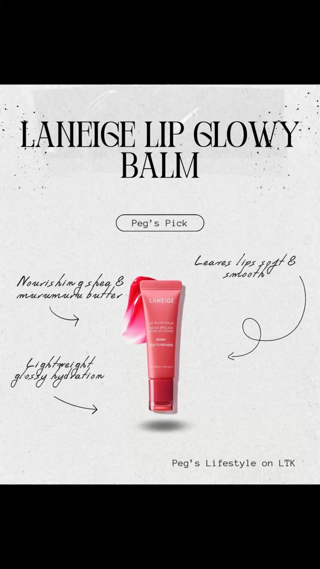 The perfect everyday lip glow 💕✨

Laneige Lip Glowy Balm keeps lips feeling soft, smooth, and hydrated while adding the prettiest glossy finish without feeling sticky 🤍

#LTKBeauty #LTKselfcare #LTKgrwm