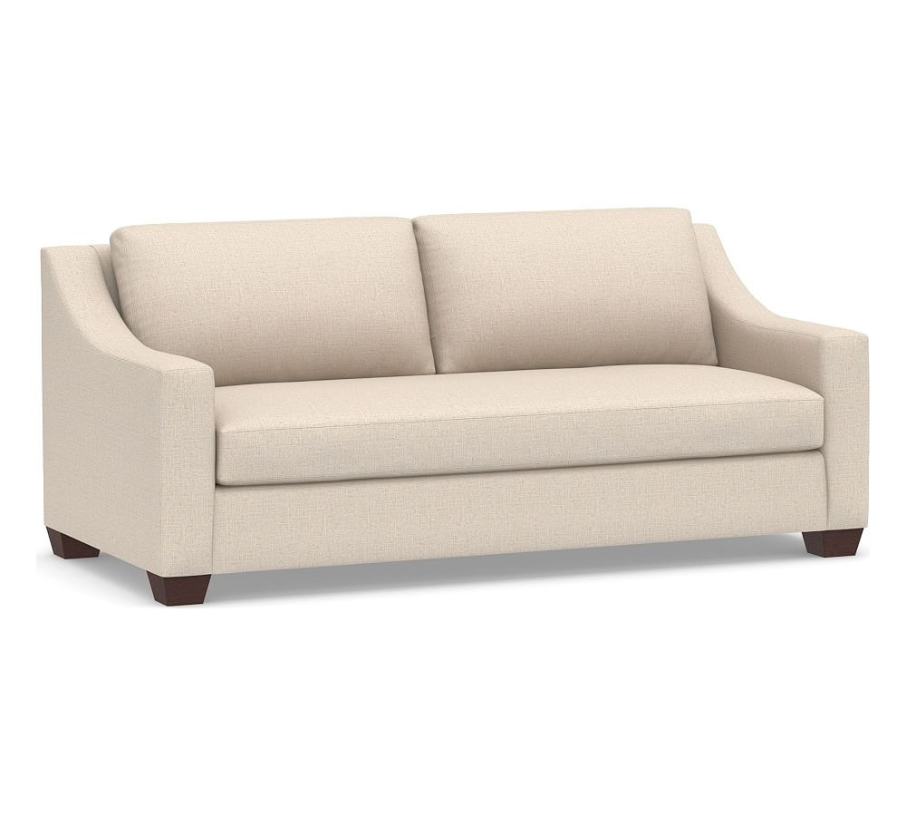 York Slope Arm Upholstered Sofa | Pottery Barn (US)