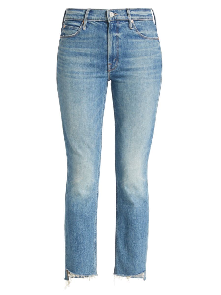 Mother The Dazzler Mid-Rise Ankle Jeans | Saks Fifth Avenue