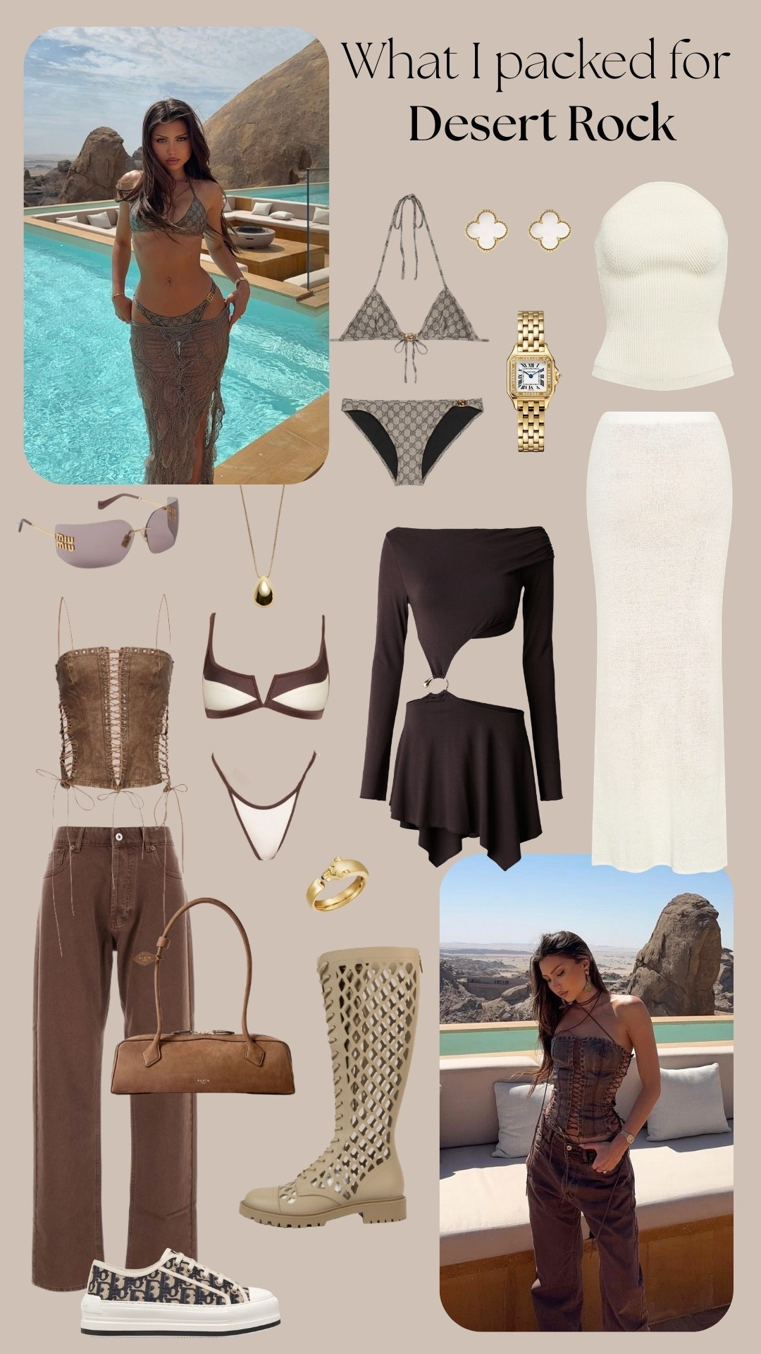 What I packed for Desert Rock ✨

#LTKTravel #LTKPetite #LTKvlog