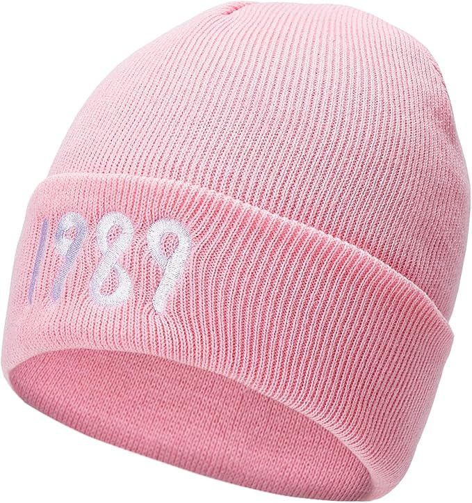 JOLUCE Taylor Hat 1989 Swiftie Knit Hat TS Fans Winter Hat Holiday Party Birthday Thanksgiving Va... | Amazon (US)