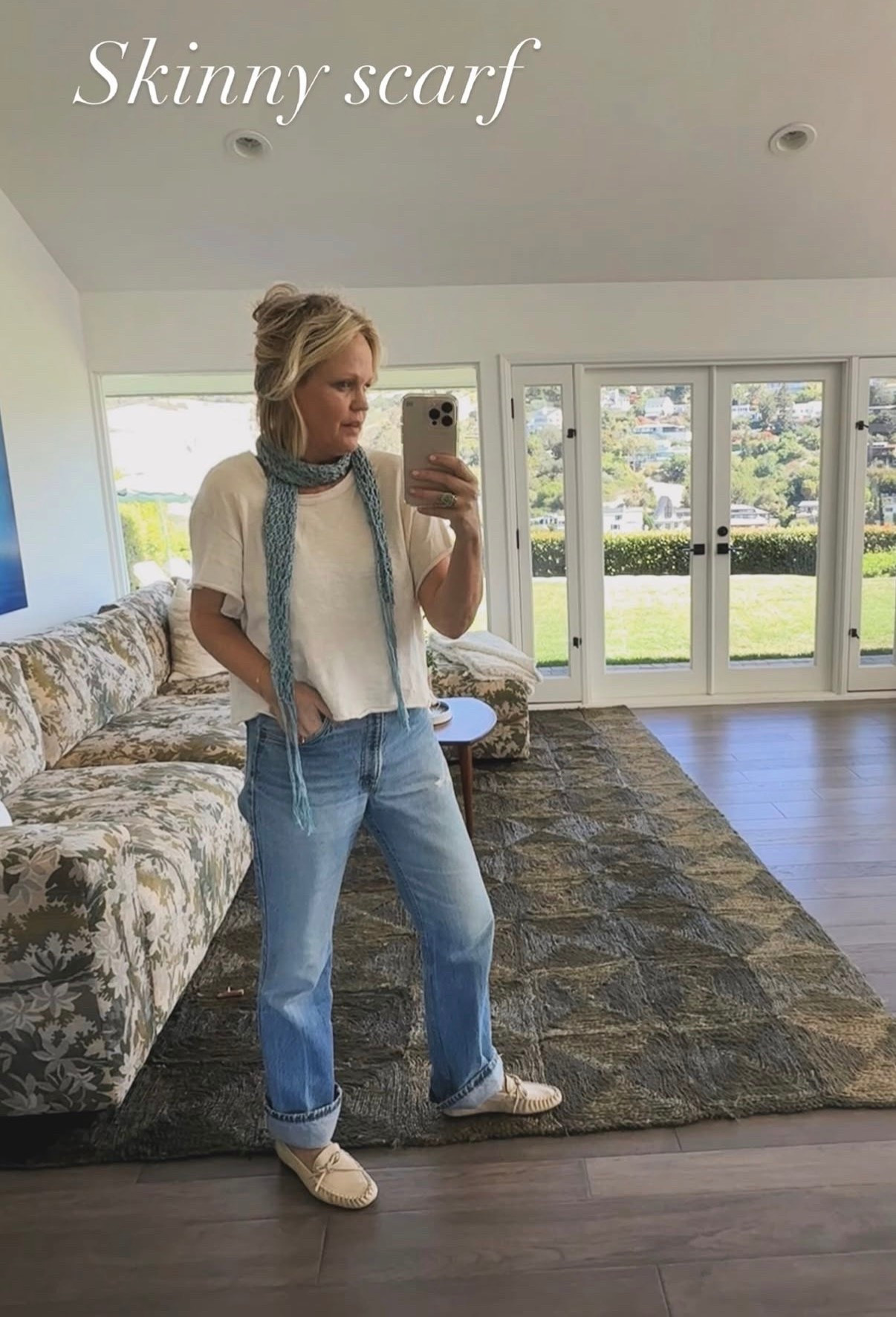 Summer scarf OOTD