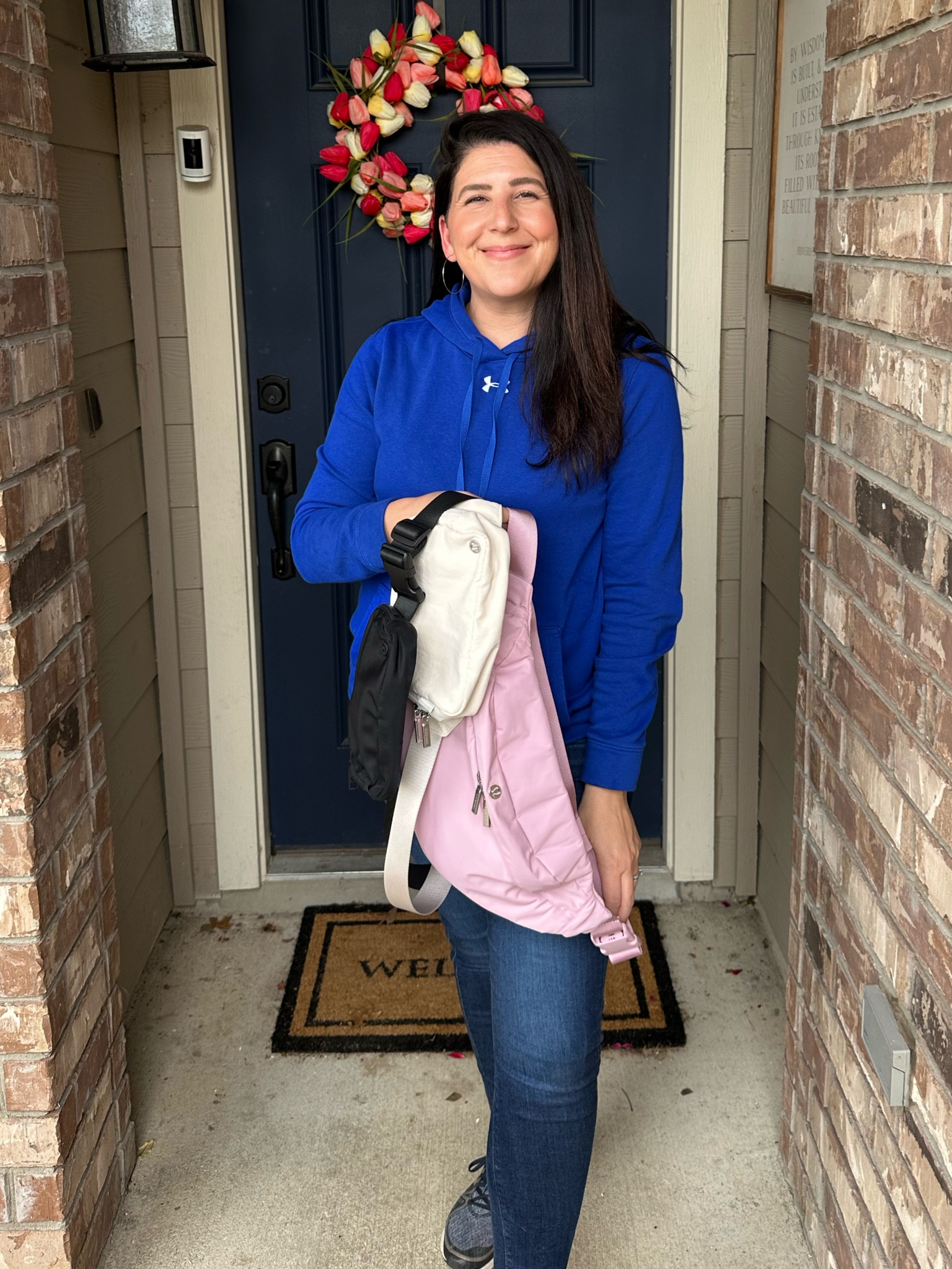 Lululemon belt and sling bags are my jam for on the go! 

#LTKunder50 #LTKunder100 #LTKstyletip