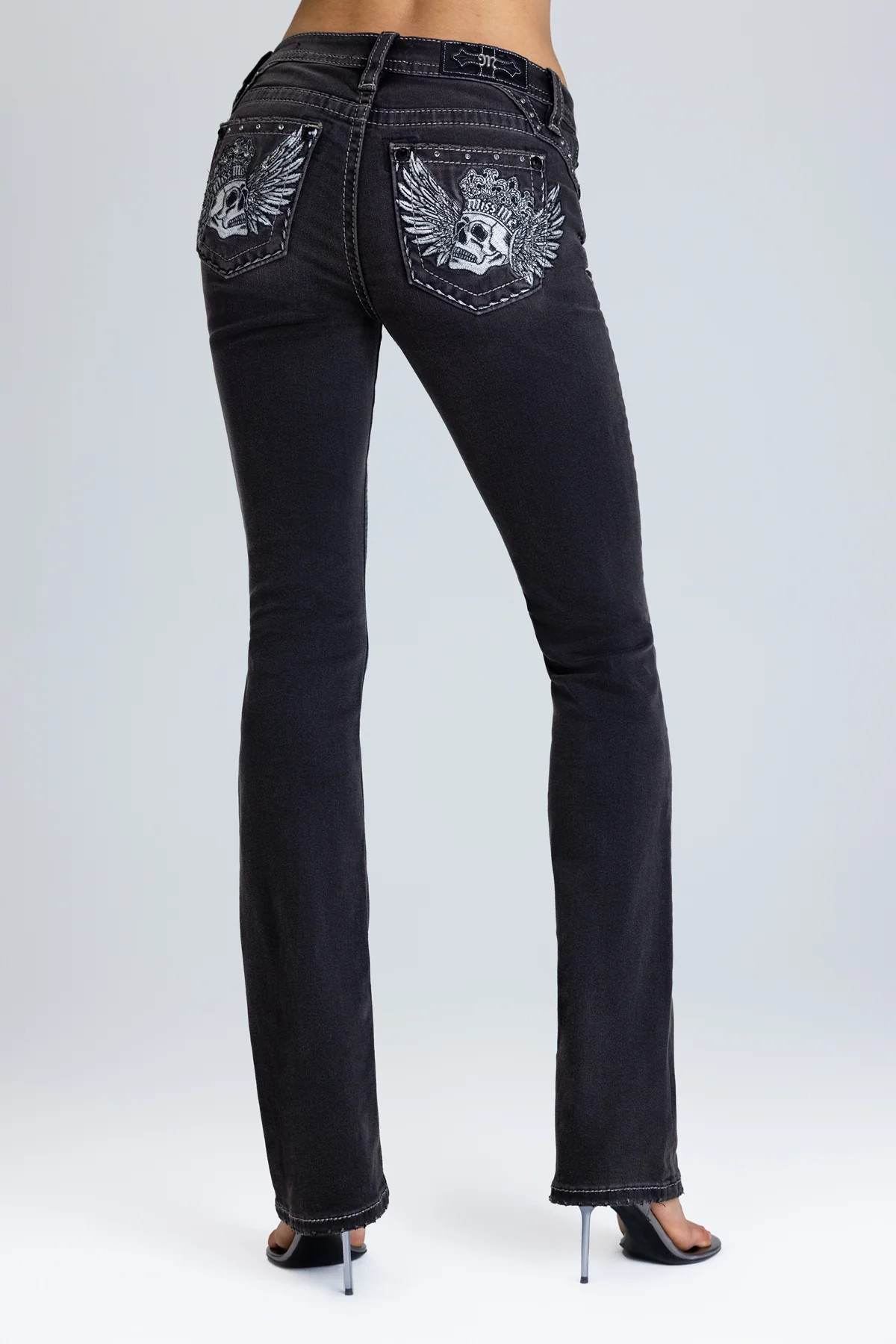 Ezra Bootcut Jeans - 26 / 30"" / Rustic Brown | Miss Me