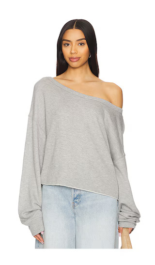 Spiritual Gangster Bella Sweatshirt in Grey. - size L | Revolve Clothing (Global)