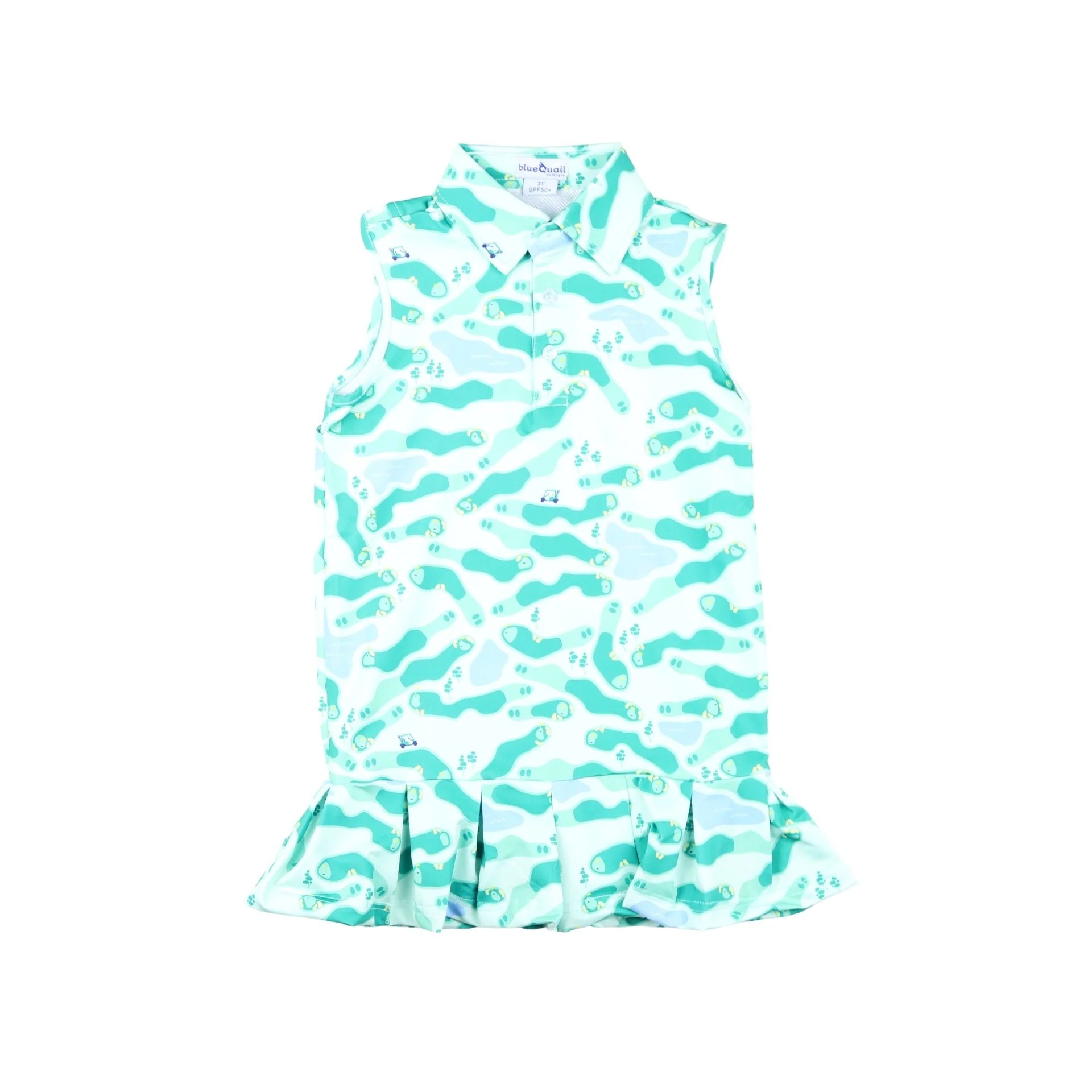 Golf Camo Polo Sleeveless Dress | BlueQuail Clothing Co.