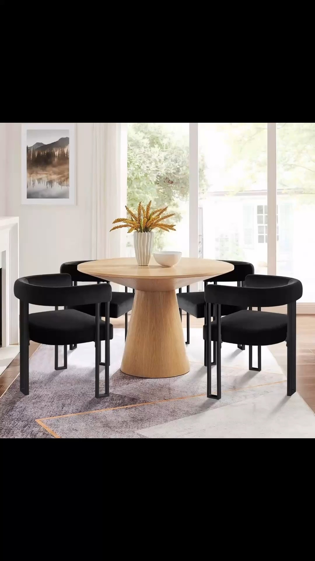 Beore Set of 4 Upholstered 18.3" Seat Height Velvet Kitchen Dining Armchair (Set of 4)

#LTKHome #LTKActive #LTKU

#LTKTall #LTKTravel #LTKWorkwear