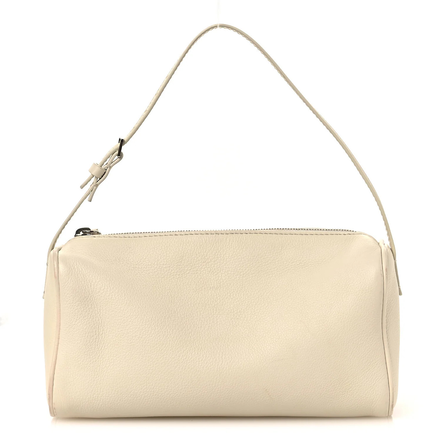 The Row Grained Calfskin 90's Bag Ivory 1889375 | FASHIONPHILE (US)