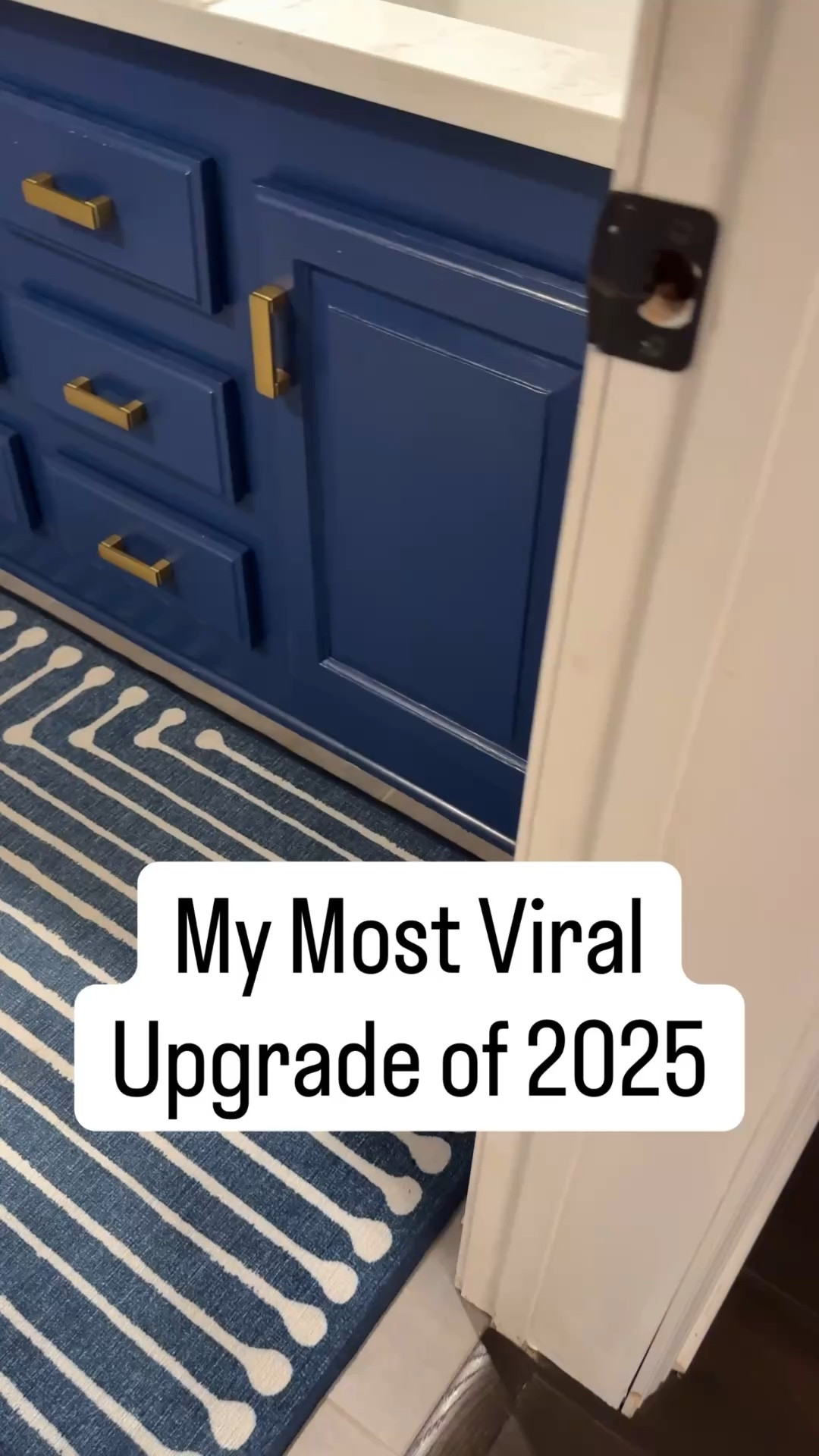 This was supposed to be a temporary fix but I love it so much, I have put off changing the cabinet out for now  

#LTKvlog #LTKdayinmylife #LTKHome