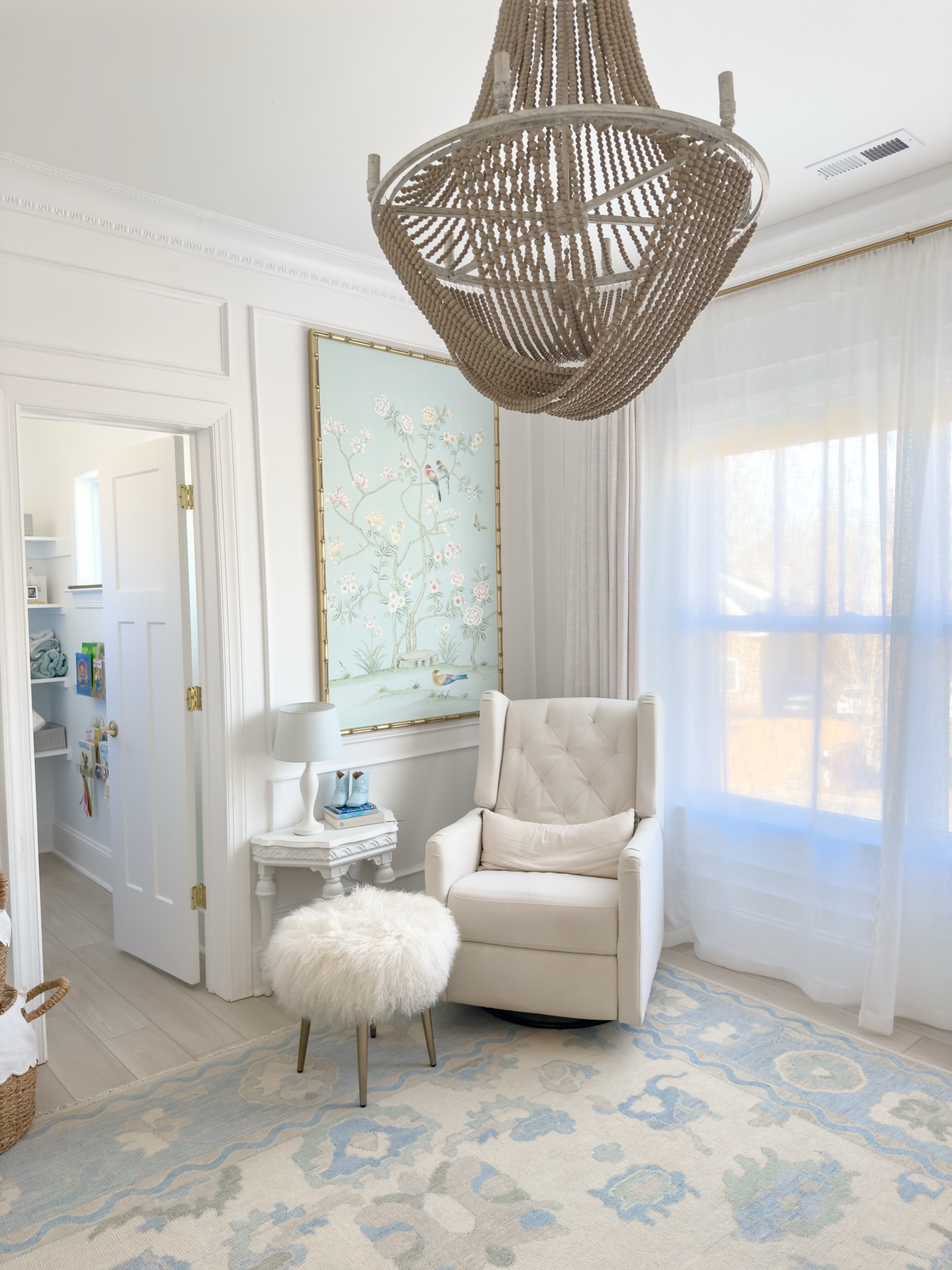 Chinoiserie panel on sale 20% off today!
President’s day sale
Nursery art
Boy nursery
Grandmillenial nursery
Nursery glider
Davince everly glider
Wingback glider
Oushak rug
Beaded chandelier
Caitlin wilson


#LTKFindsUnder50 #LTKHome #LTKFindsUnder100