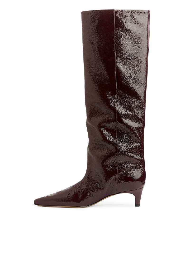 Pointed Kitten-Heel Boots | ARKET (US&UK)