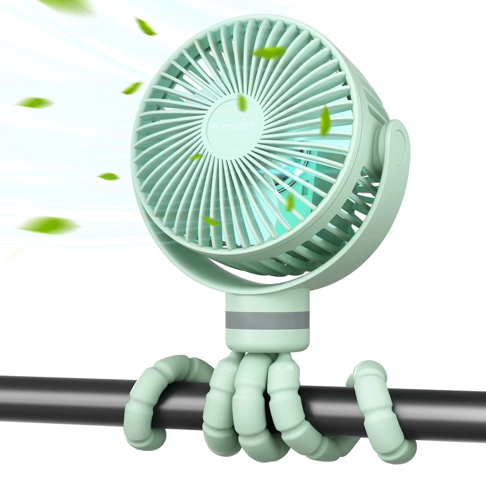 Momcozy Portable Stroller Fan, USB Rechargeable and Handheld Cooling Fan for Travel, Car Seat, Be... | Walmart (US)