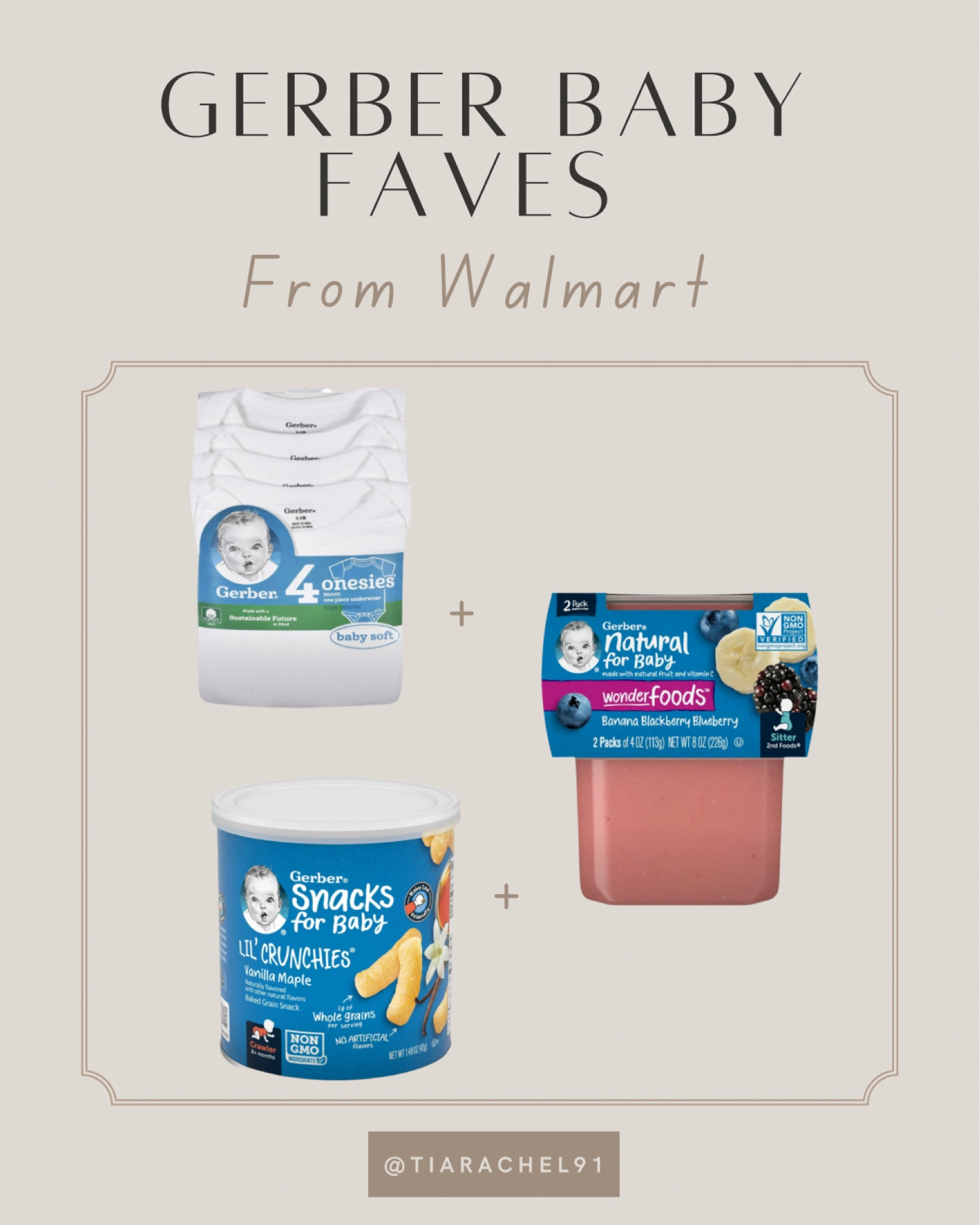 Gerber baby foods and snacks @walmart Tatum LOVES the Lil crunchies #walmartpartner 

#LTKbaby #LTKkids #LTKBacktoSchool