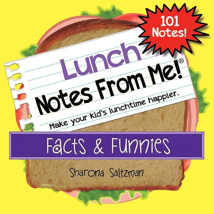 Notes From Me! Lunch Box Notes for Kids - Lunch Facts & Funnies - 101 tear-off Lunchbox Notes for... | Amazon (US)